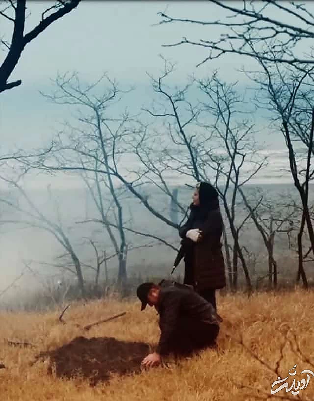 صحنه لو رفته از طلا و رحمان سریال یاغی طلا و برادر بهمن